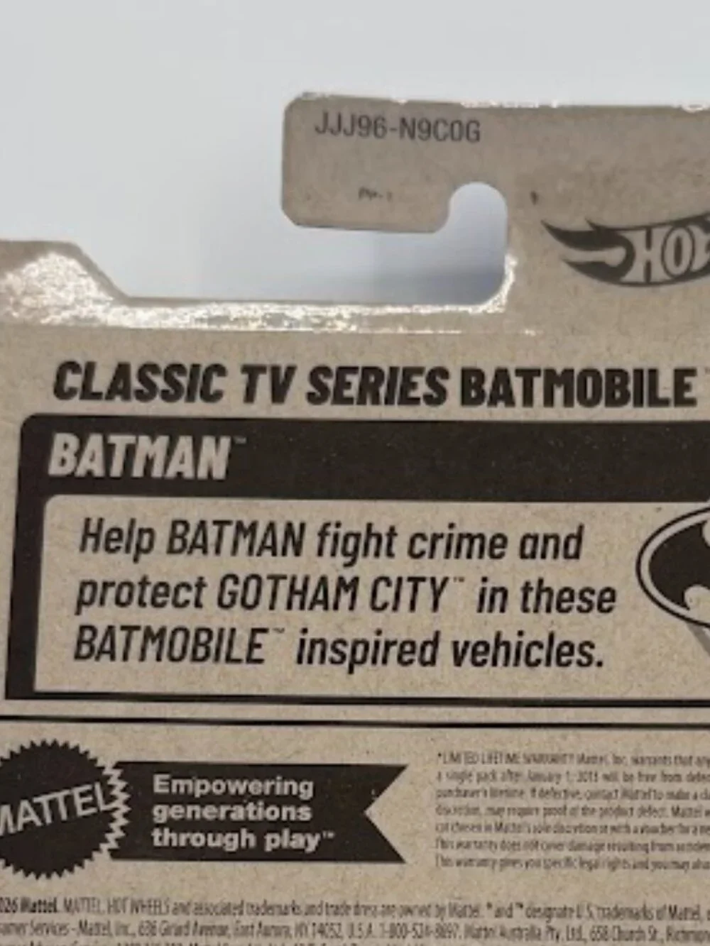 New 2026 Hot Wheels Batman Classic TV Series Lot of Three